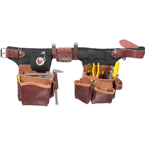 3 Pouch Pro Tool Bag With Tape Holder - Occidental Leather