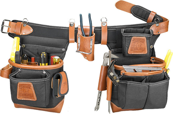 Black Adjust-to-Fit FatLip Nylon Tool Belt Set 9850 – Occidental Leather  Outlet