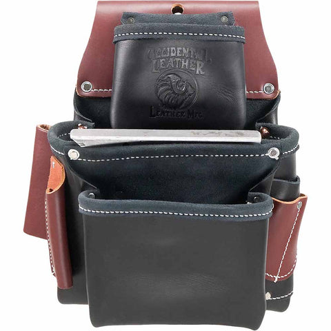 Occidental Leather B5060LH 3 Pouch Pro Fastener Bag - Black