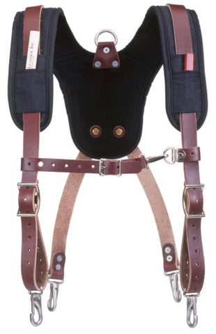 Occidental Leather 5055 Stronghold Suspender System with Padded Shoulders for Tool Bags and Belts