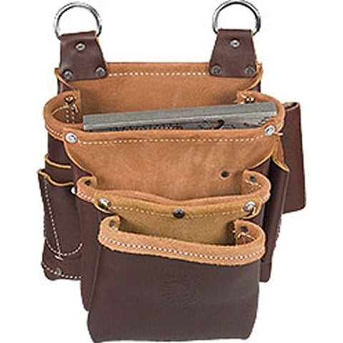 Occidental Leather 5063 Beltless 4 Pouch Pro Fastener Bag