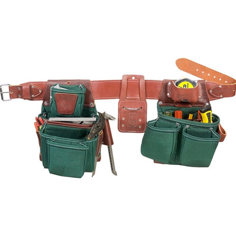 Pro Framer Tool Belt Set With Double Outer Bag 5080DB - Occidental Leather